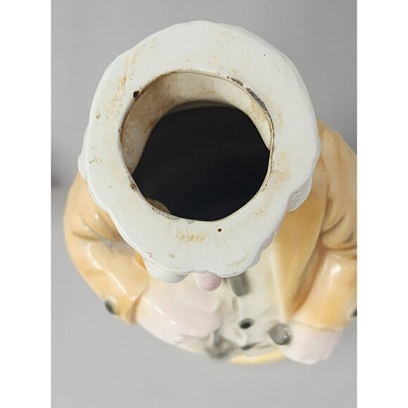 Vintage British Colonial‎ Safari Mouse Hunter Figurine Alberta Ceramic Decanter - Picture 12 of 15